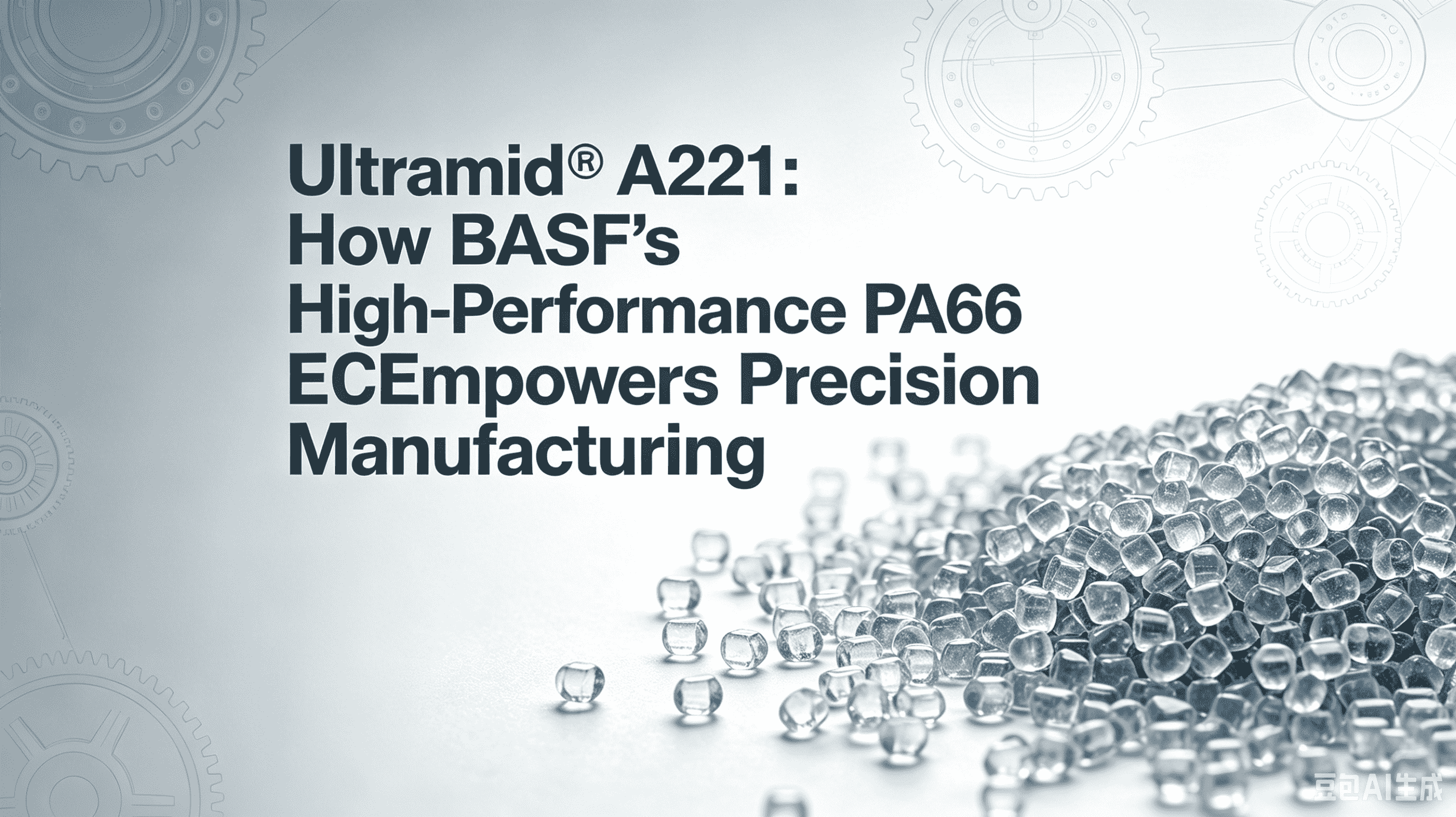 Ultramid® A221: come il PA66 ad alte prestazioni di BASF potenzia la produzione di precisione