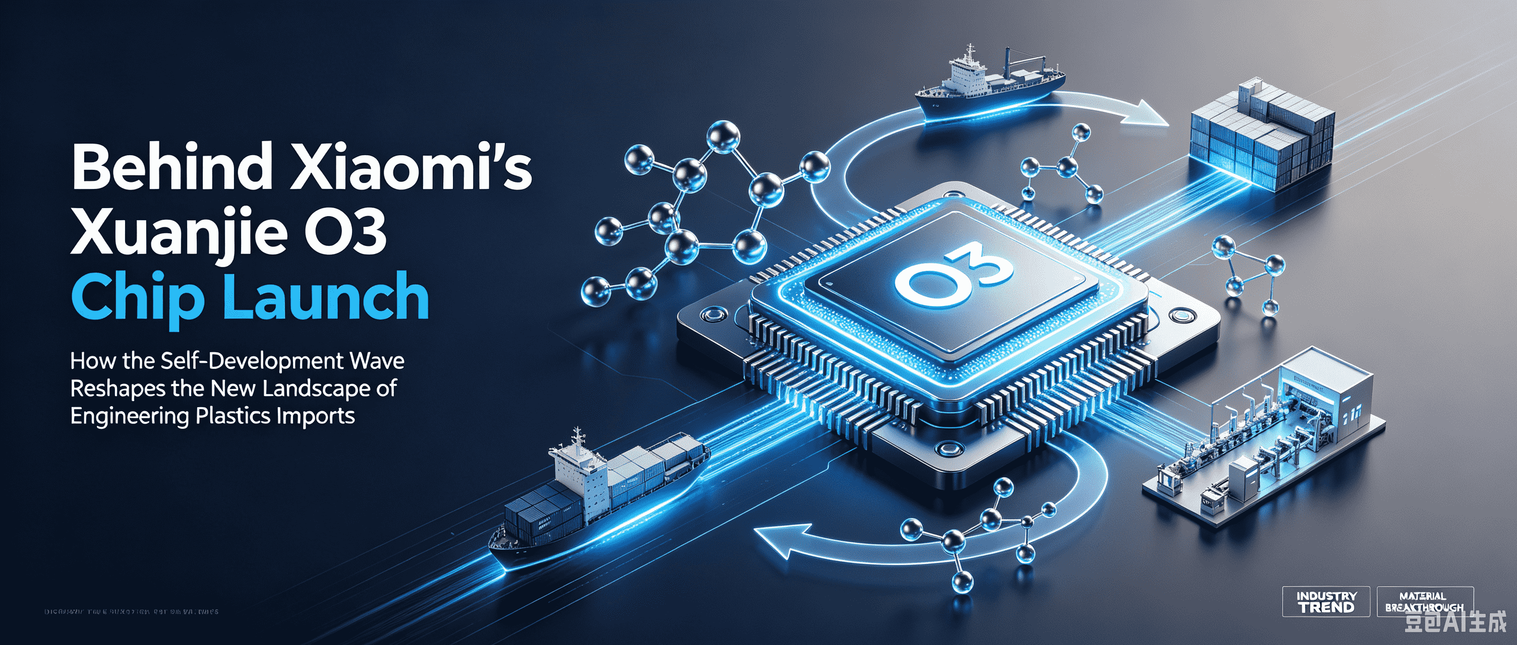 Dietro il lancio del chip Xuanjie O3 di Xiaomi: come l'ondata di autosviluppo rimodella il nuovo panorama delle importazioni di tecnopolimeri