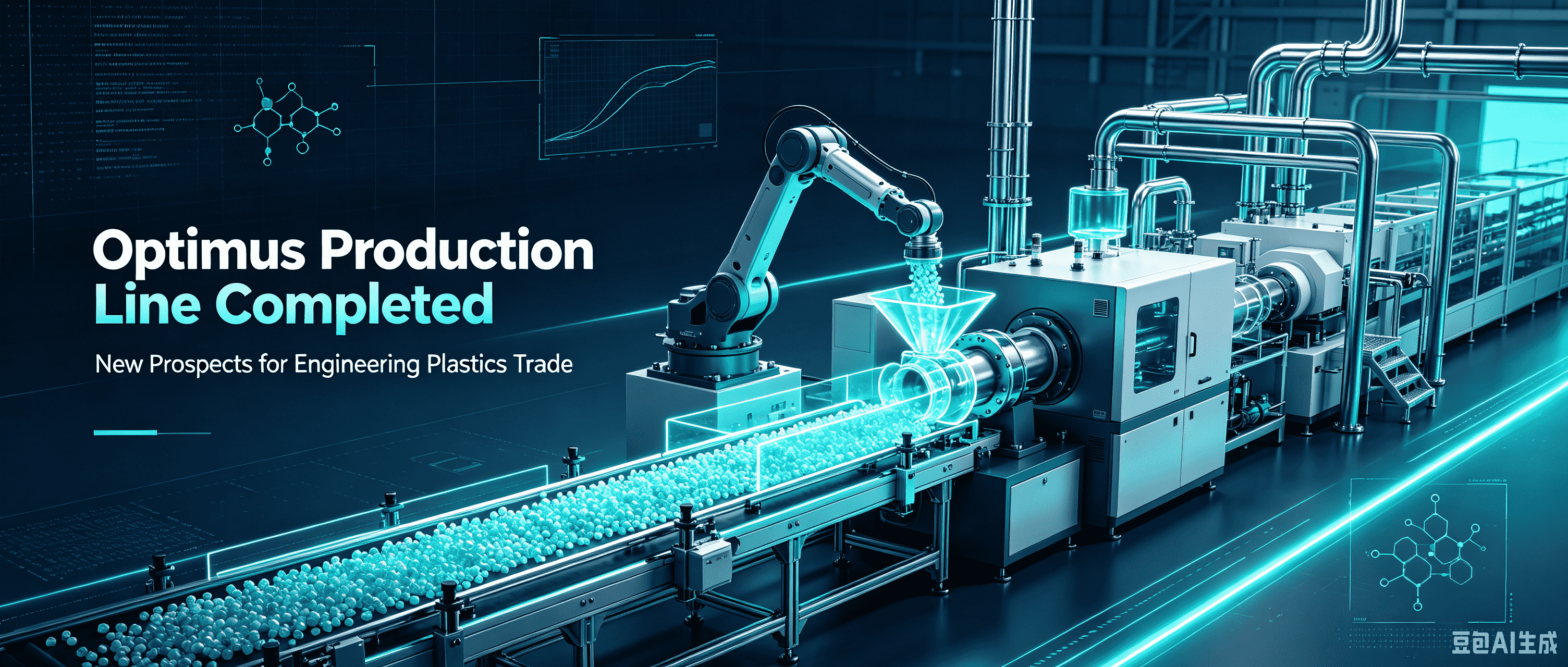Completata la linea di produzione Optimus: nuove prospettive per il commercio dei tecnopolimeri